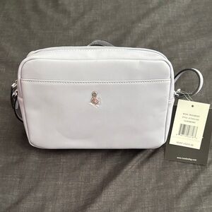 London Fog Elegant Purple Crossbody Bag